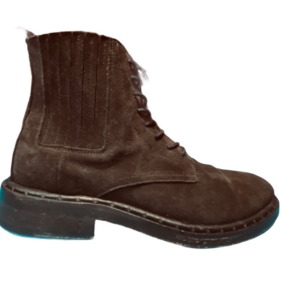 All Saints Other - Men’s All Saints Brown Suede Leather Trap Boots